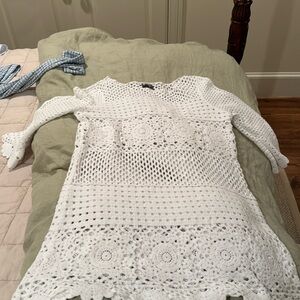 Paula Pullover crochet cover up